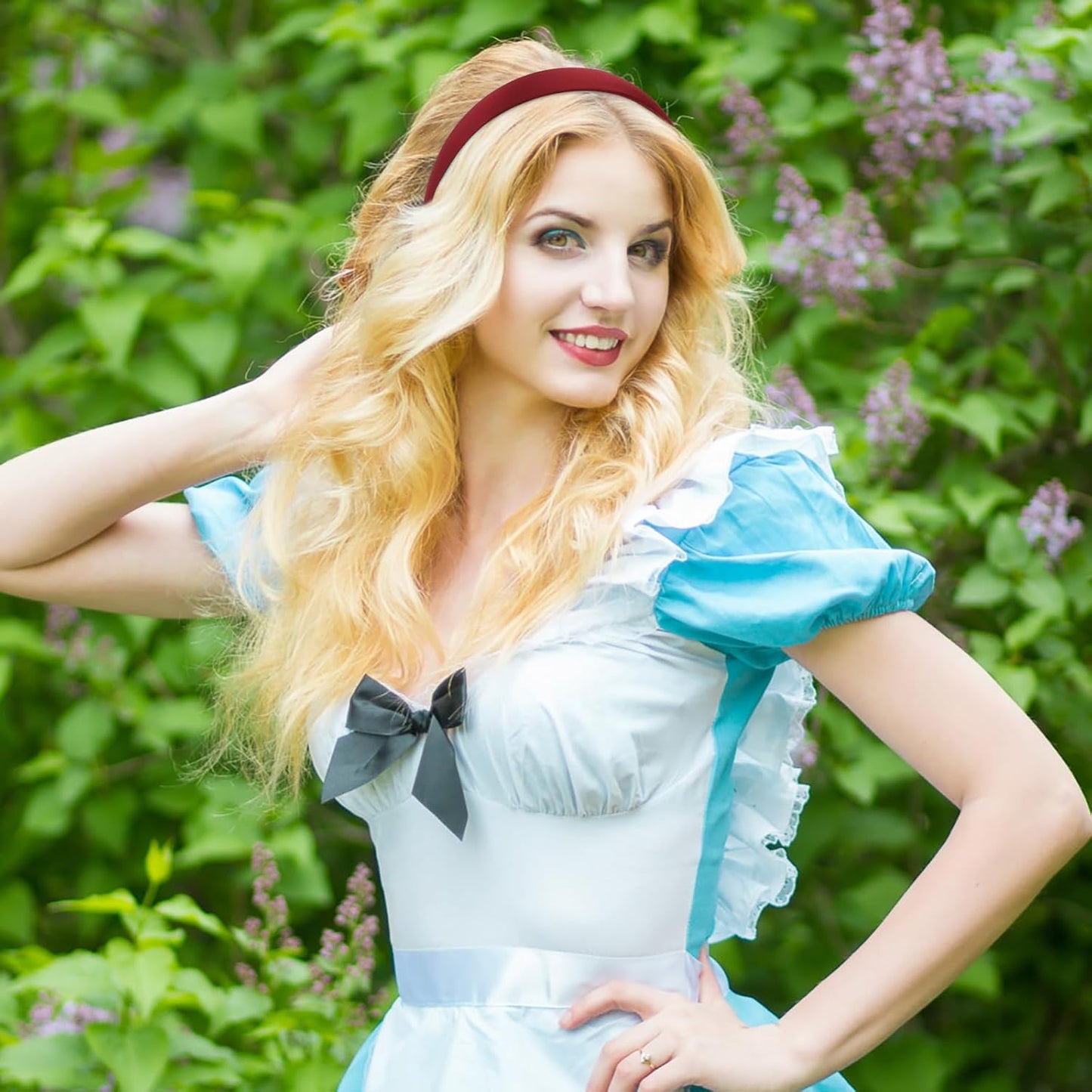 SilkBand™ - Rouge Vin - Ma Boutique Cheveux