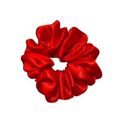 RetroChicScrunchies™ - Rouge Intense - Ma Boutique Cheveux