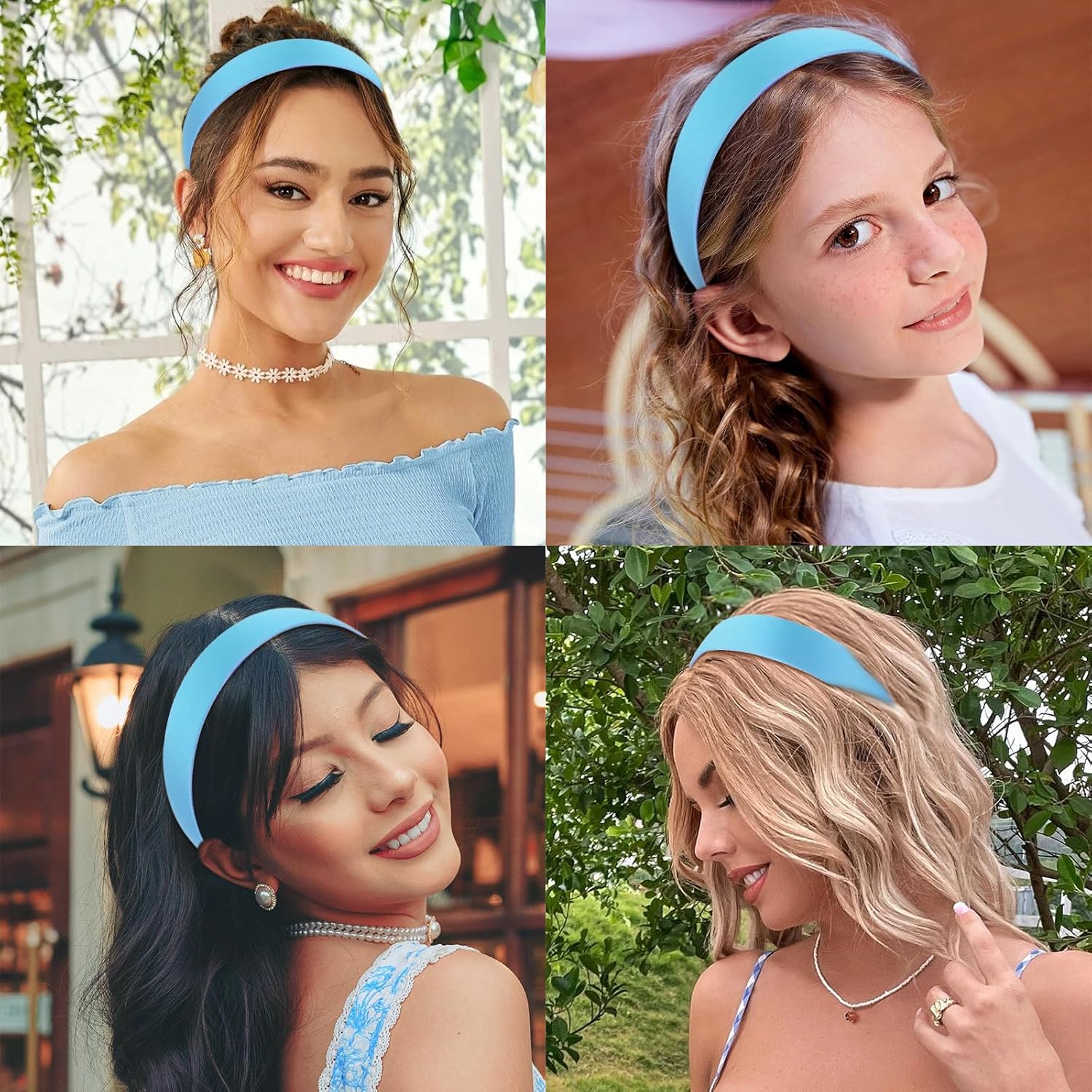 SilkBand™ - Bleu - Ma Boutique Cheveux