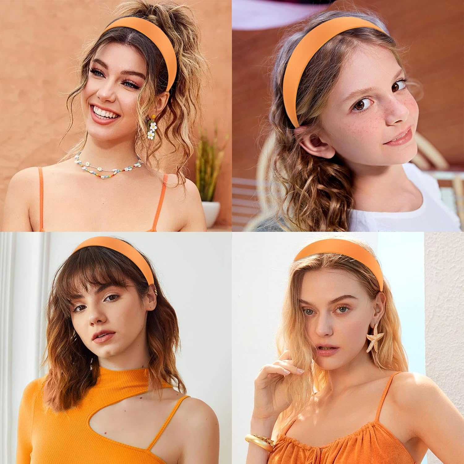 SilkBand™ - Orange - Ma Boutique Cheveux